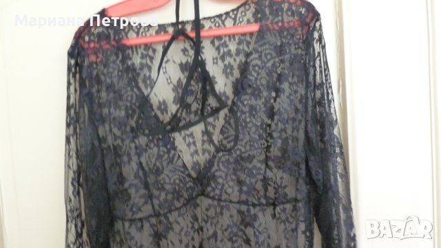 Дамска дантелена рокля - размер М/Л, снимка 2 - Рокли - 41841192