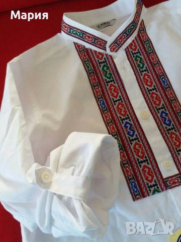 Риза за народна носия за момче 10-13 г. - 29 лв, снимка 4 - Детски ризи - 40195668
