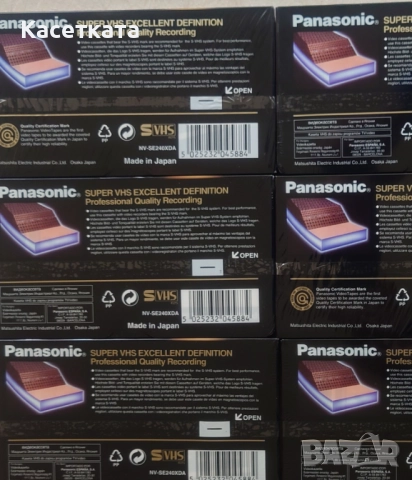 Видеокасети Panasonic XD PRO SVHS 240 мин, снимка 2 - Други жанрове - 52232945