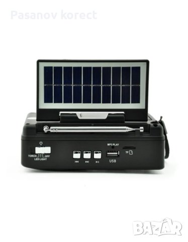 Качественно соларно радио с блутут (радио сьс солар соларно зареждане), снимка 3 - Радиокасетофони, транзистори - 44443624