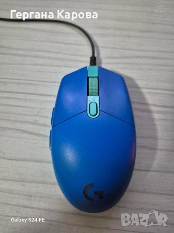 Гейминг мишка Logitech g102, снимка 4 - Клавиатури и мишки - 52643648