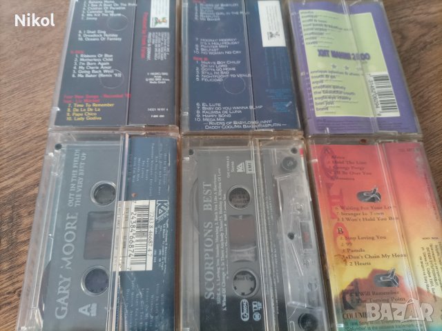 Boney M, TOTO, Gary Moore касети оригинални , снимка 1 - Аудио касети - 41807246