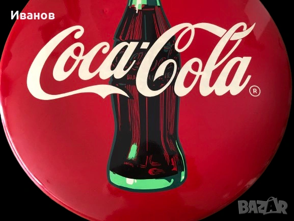 Топ Оферта - Ретро/Винтидж метална рекламна табела на Coca-Cola , снимка 4 - Антикварни и старинни предмети - 53647036