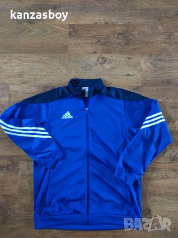 Adidas Sereno - страхотно мъжко горнище КАТО НОВО Л, снимка 4 - Спортни дрехи, екипи - 44243128