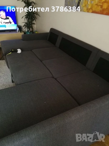 Продавам П образен диван Икеа, снимка 6 - Дивани и мека мебел - 51938103
