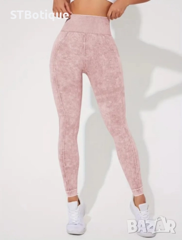 🖤 Дамски Високи Йога Панталони с Антиплъзгащо Покритие – STBoutique 🖤, снимка 6 - Клинове - 52009423