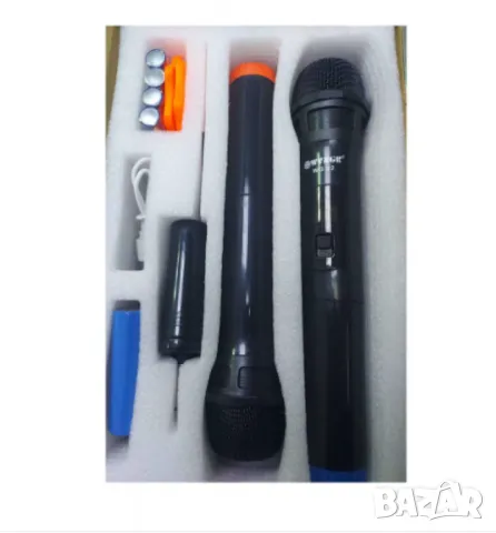 Професионална система, WG-22, 2 безжични микрофона, Предавател, Приемник, снимка 1