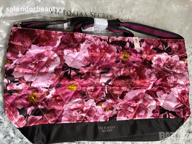 Лимитирана чанта Victoria's Secret дамска чанта, Плажна чанта, снимка 5 - Чанти - 48202577
