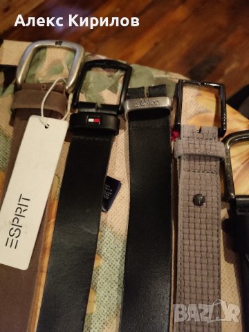 Колани от естествена кожа без токи, снимка 3 - Колани - 44148875