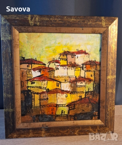 Картините "Селски къщички"