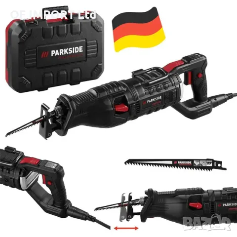 Мощен Електрически Реципрочен Саблен Трион PARKSIDE Performance PPFS 1250 A1 1250W