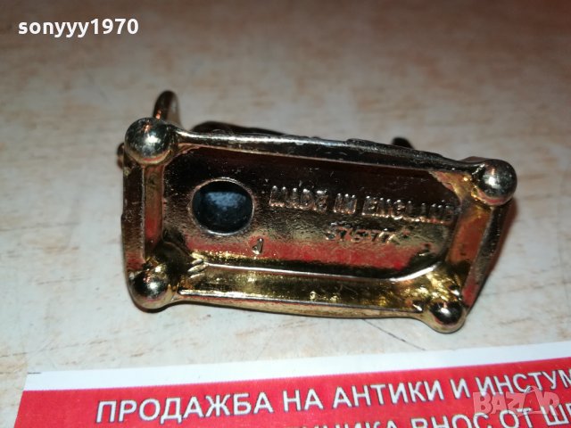 MADE IN ENGLAND-ЗЛАТИНКА МИНИАТюРА 1810211755, снимка 9 - Антикварни и старинни предмети - 34506698