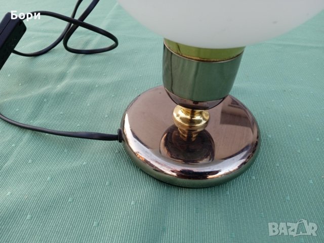 Стара немска нощна лампа, снимка 4 - Настолни лампи - 35830150