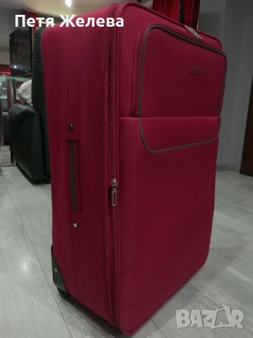 Куфар с колелца и телескопична дръжка, снимка 6 - Куфари - 50711314