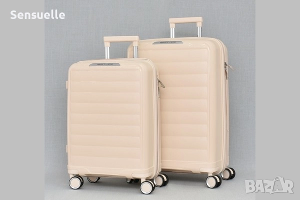 Комплект малък и среден куфар, снимка 3 - Куфари - 52585909