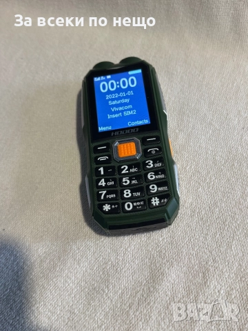 HODOO X9 Телефон удароустойчив водоустойчив телефон за възрастни хора, големи копчета, мощна батерия, снимка 11 - Други - 52684103