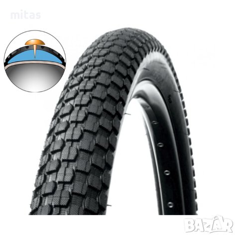 Външна гума за велосипед Ralson 20x2.35 (60-406), Защита от спукване, снимка 1 - Части за велосипеди - 42032105