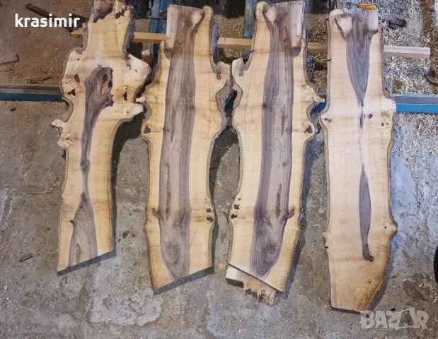 Орехови трупи талпи, снимка 6 - Маси - 49695336