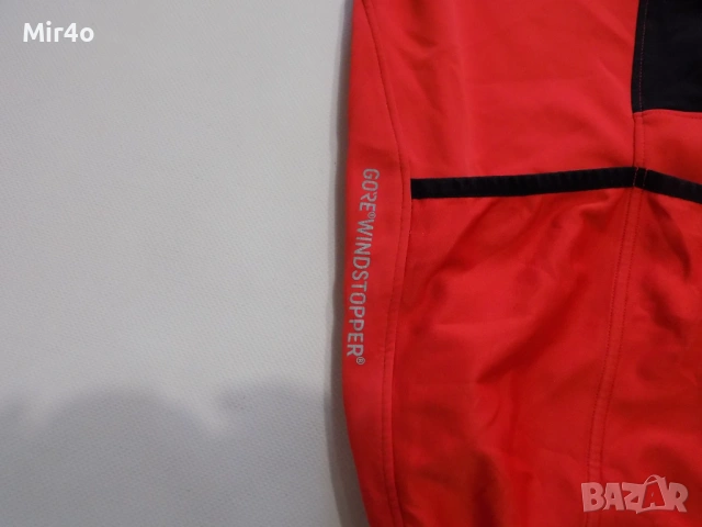 термо вело горнище gore bike wear windstopper softshell яке екип шосейно колоездене мъжко оригинал L, снимка 17 - Спортни дрехи, екипи - 44168288