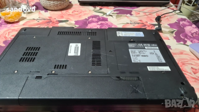 евтин хубав лаптоп FUJITSU A-530 цена 80евро, снимка 8 - Лаптопи за дома - 53869274