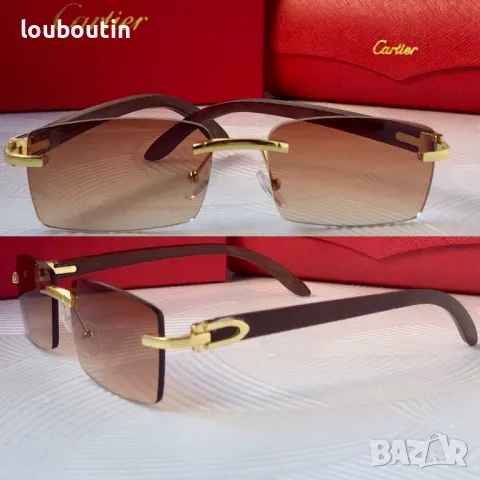 Cartier 2024 мъжки слънчеви очила, снимка 3 - Слънчеви и диоптрични очила - 48009402