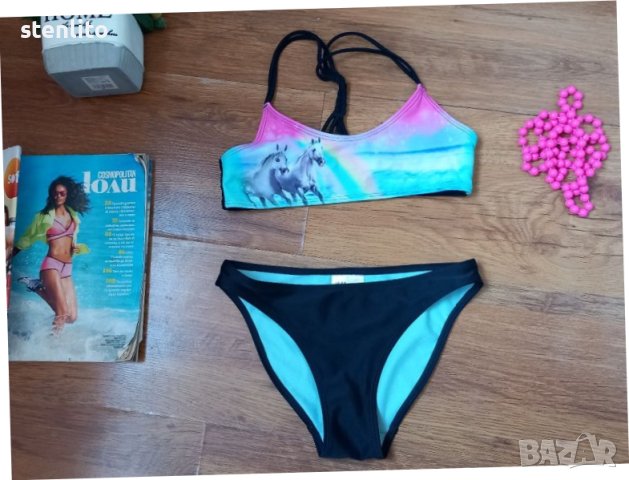 Комплект детски бански H&M размер 134/140, снимка 1