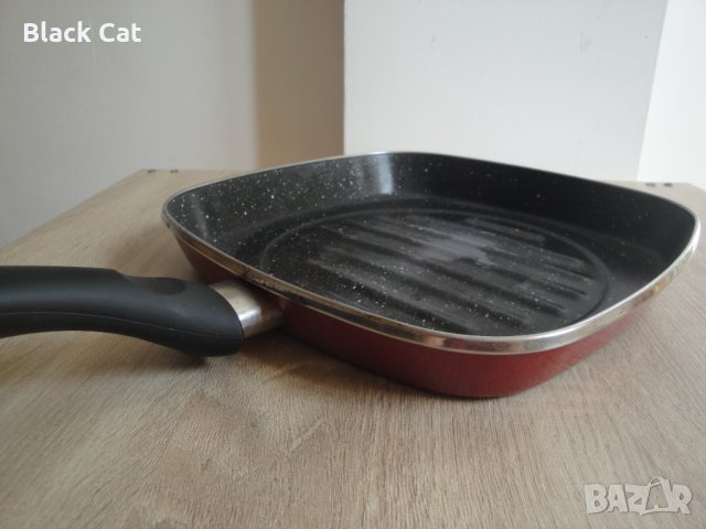 Грил тиган "Delimano Stone Legend" / "Делимано Стоун Ледженд / Леджънд", 27 см., тигани, тенджера, снимка 9 - Съдове за готвене - 35969504