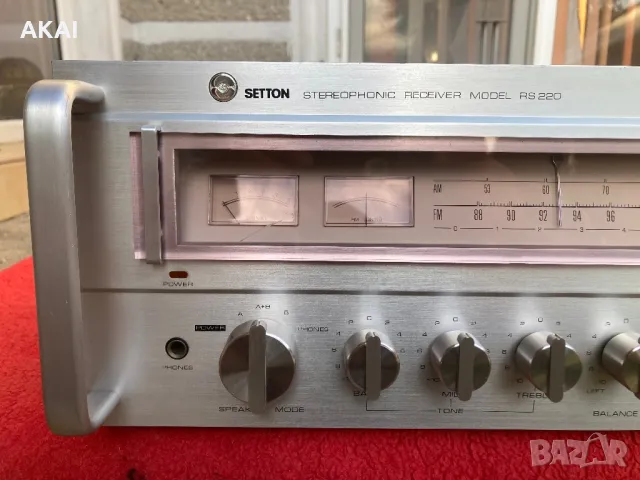 SETTON RS 220, снимка 7 - Ресийвъри, усилватели, смесителни пултове - 48813131