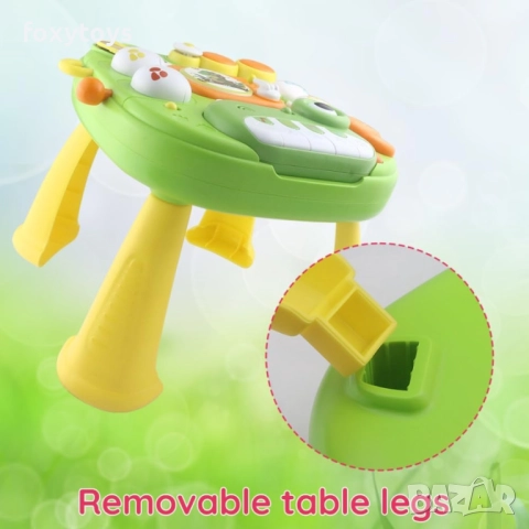 Интерактивна музикална масичка „Динозавър с пиано“, снимка 13 - Образователни игри - 52774397