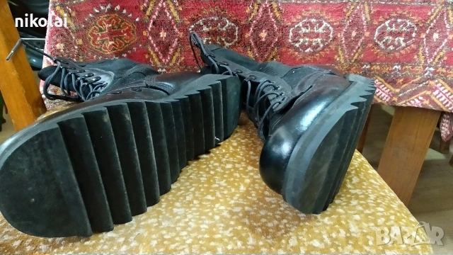 дамски боти тип кубинки, снимка 4 - Дамски боти - 53646459