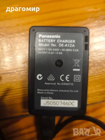 LUMIX Panasonic DE -A12 BATTERY CHARGER , снимка 2 - Батерии, зарядни - 47925598