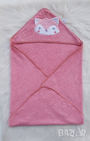 Бебешка хавлия за баня, снимка 4 - За банята - 44779141