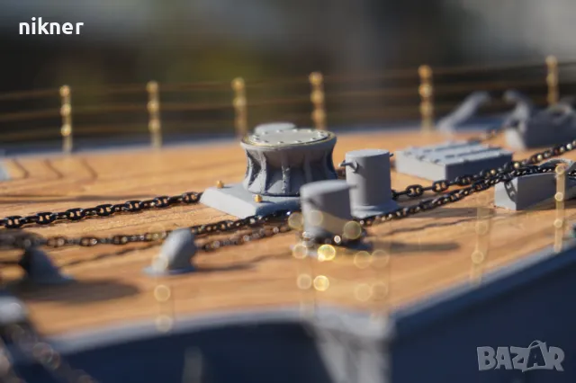 Нов модел на британския кораб клас Majestic HMS Hannibal, снимка 18 - Други ценни предмети - 50312435