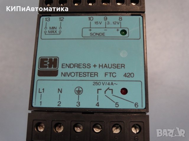 нивотестер Endress+Hauser FTC 420 nivotester, снимка 3 - Резервни части за машини - 34452110