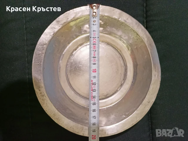 продавам медни чинии, снимка 6 - Антикварни и старинни предмети - 50954935