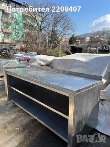 Работна маса неръждавейка, снимка 3 - Обзавеждане на кухня - 53747985