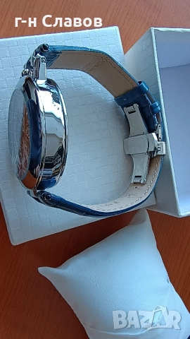 Skeleton DIFFUL Moon Phase Tourbillion Leather Men Automatic Watch, снимка 11 - Мъжки - 51655295