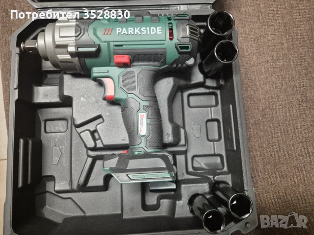 Акумулаторен гайковерт Parkside PASSK 20-Li B2 с батерия и зарядно (нови), снимка 11 - Други инструменти - 53148113