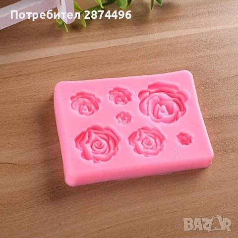 3799 Молд с рози, снимка 5 - Форми - 39009051