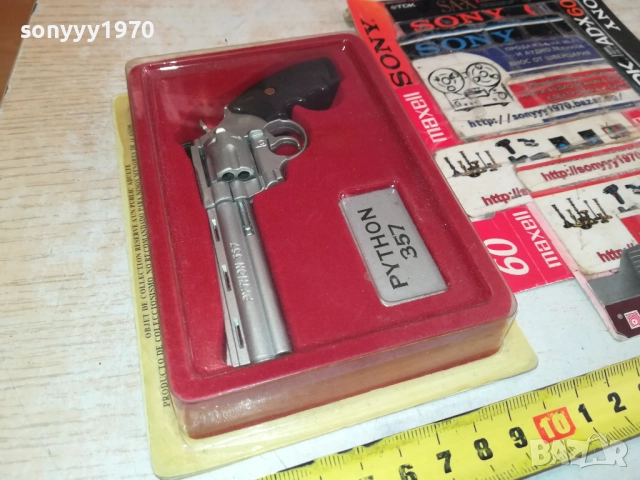 МЕТАЛЕН МОДЕЛ НА РЕВОЛВЕР-КОЛЕКЦИОНЕРСКИ 2309251719, снимка 2 - Колекции - 51810365