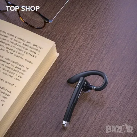 Bluetooth бизнес слушалка YYK-520 с кутия за заряд, снимка 2 - Слушалки, hands-free - 48765187