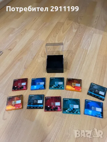 Sony MiniDisc 74 Color, лот от 10 бр., снимка 2 - Друга електроника - 48460570