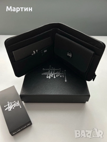 Портфейл Stussy, снимка 5 - Портфейли, портмонета - 51693726