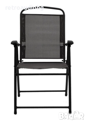  Градински комплект КАМЕЛИЯ маса Ф75, 4 сгъваеми стола и чадър, снимка 5 - Градински мебели, декорация  - 52734410