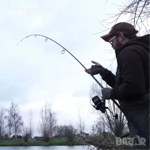 Шаранджийска въдица, телекарп Daiwa Black Widow 3.60м 52 евро / 3бр - 135 евро !, снимка 9 - Въдици - 55879725