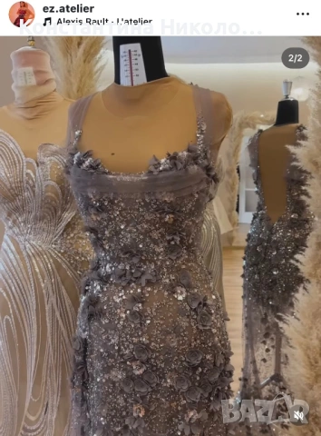 Бална рокля Елена Златева , снимка 2 - Рокли - 53045979