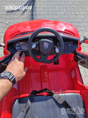 LAMBO Акумулаторна кола CHIARA червен, снимка 11 - Детски велосипеди, триколки и коли - 53569537