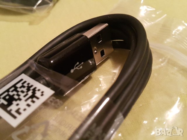 Продавам USB to micro USB data cable 1.5 m черен кабел зарядно компютър данни микро зареждане, снимка 2 - USB кабели - 40227180