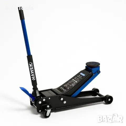 Нископрофилен крик крокодил 3,5 тона с педал 75 – 510 ММ HAWEK, снимка 3 - Други инструменти - 50028625