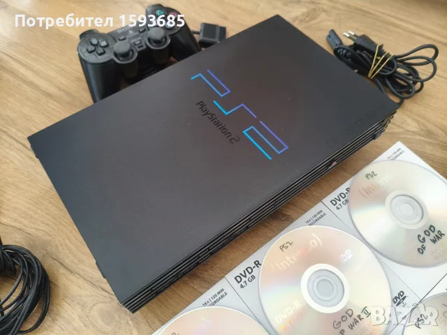 Хакнат Playstation 2 - пълен комплект , снимка 5 - PlayStation конзоли - 55978913
